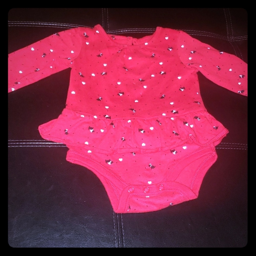 Red scotty dog onesie